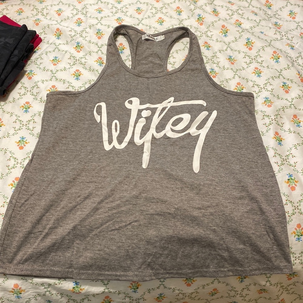 Wifey tank top